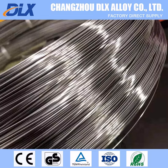 Ni42crti Nickel Titanium Shape Memory Alloy Nitinol Elastic Alloy Wire Prices