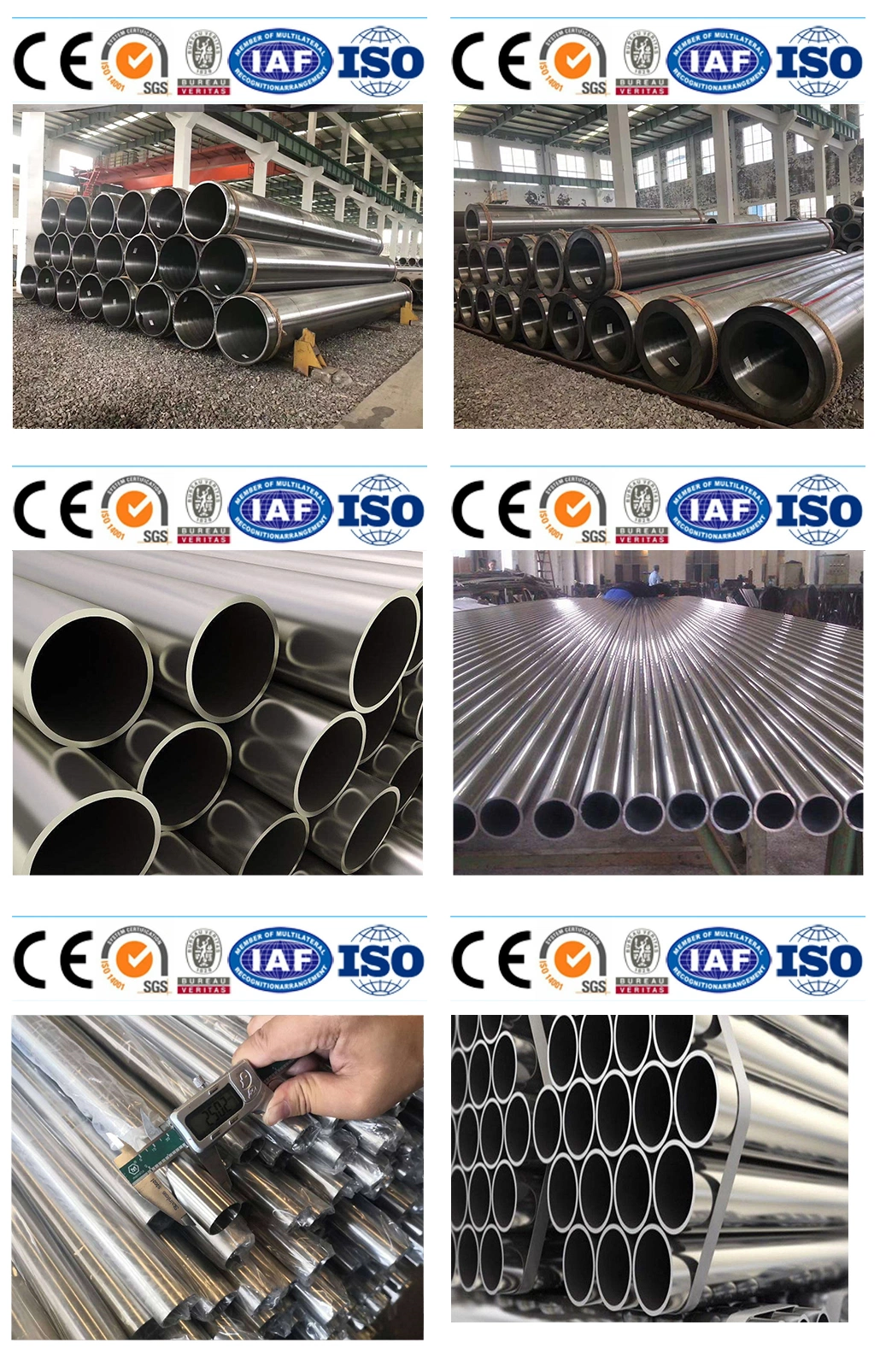 A333 St52 A106b SA210c SA192 A192 Carbon Alloy Boiler Precision API 5L Seamless Steel Pipe China Made